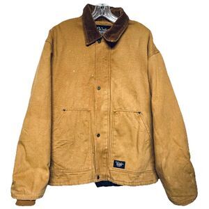 Walls Blizzard Pruf Jacket Coat Men's XL Duck Canvas Barn Chore Work Grunge